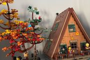 Log cabin lego