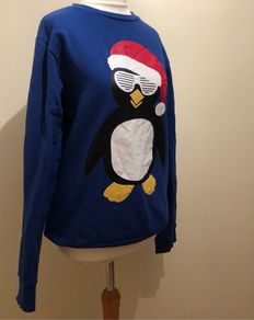 Cool Penguin Christmas Jumper