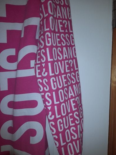 girls guess pink dress