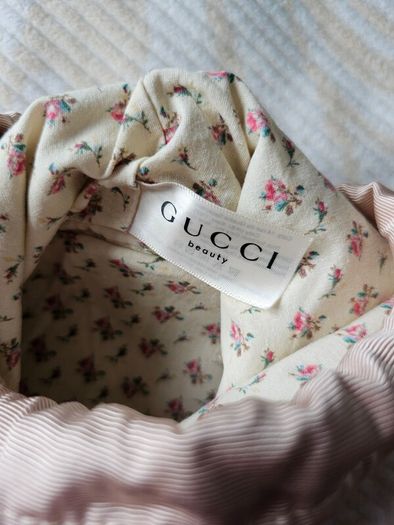 Gucci Beauty Cosmetic Bag Drawstring Pouch