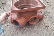 MFP Drainage inspection chamber base plumbing junction