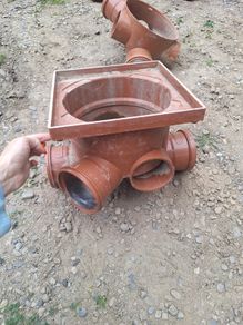 MFP Drainage inspection chamber base plumbing junction
