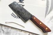 Unique Nakiri Knife Engraved By Di'Casteel