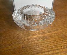 Dingle crystal hand-made ashtray / mini-bowl