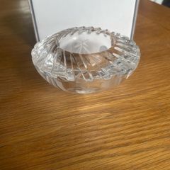 Dingle crystal hand-made ashtray / mini-bowl
