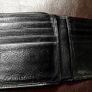 Mulberry Men's Black Bifold Leather 8 Credit Card Wallet Image 4