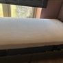 Lovely Sturdy Grey Fabric Single Bed Frame - Can Deliver Image 3