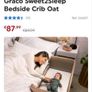 Graco Sweet2Sleep Bedside crib Image 2