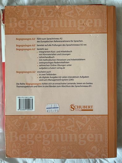A2 Level German Textbook