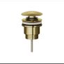 Hib Dotto Mono Basin Mixer brushed brass Image 2