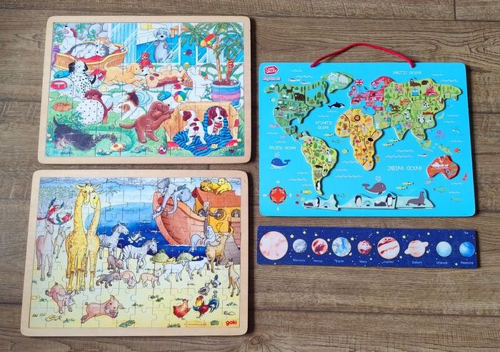 Wooden Educational Toys bundle