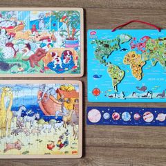 Wooden Educational Toys bundle