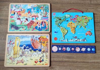 Wooden Educational Toys bundle
