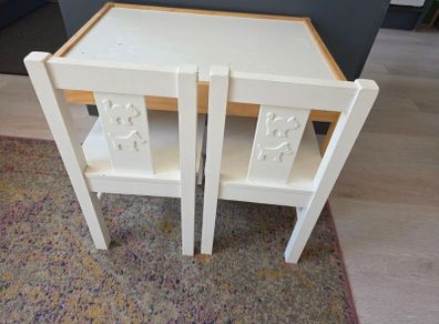 Kids table and 2 chairs