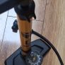 Bicycle Floor Pump with Pressure Gauge Image 2