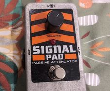 Electro-Harmonix Signal Pad Passive Attenuator / Volume Pedal