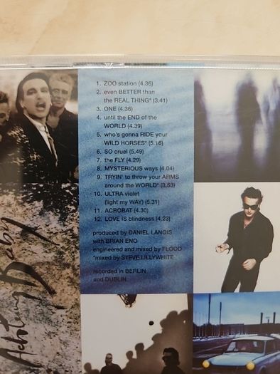 U2  CD  - Achtung Baby