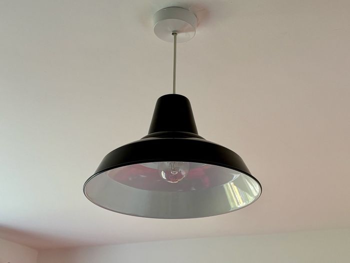 Black Metal Ceiling Shade