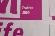 Gaeilge magazine from 2000