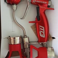 spray gun Berrezi M3/Mach3(Air-Assisted Airless).Max working pressure 200bar.Brand new,excellent condition