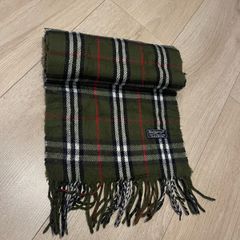 Vintage Burberrys Scarf - Green