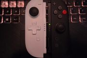 Custom Nintendo Switch 2 White and Black Joy-Cons