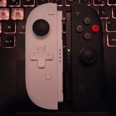 Custom Nintendo Switch 2 White and Black Joy-Cons