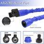 FREE EXPRESS SHIPPING 100FT Expandable Garden Hose Pipe,Expanding Hose Pipe with 8 Function Spray Gun,3 Times Magic Hose Pipe Image 3