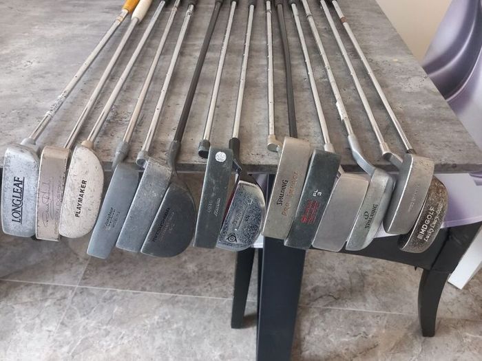 A selection of golf putters. Right handed clubs NOT SELLING SEPARATE