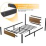 Single Bed Frame with Wooden Headboard Image 7