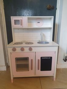 Kids kitchen and pram