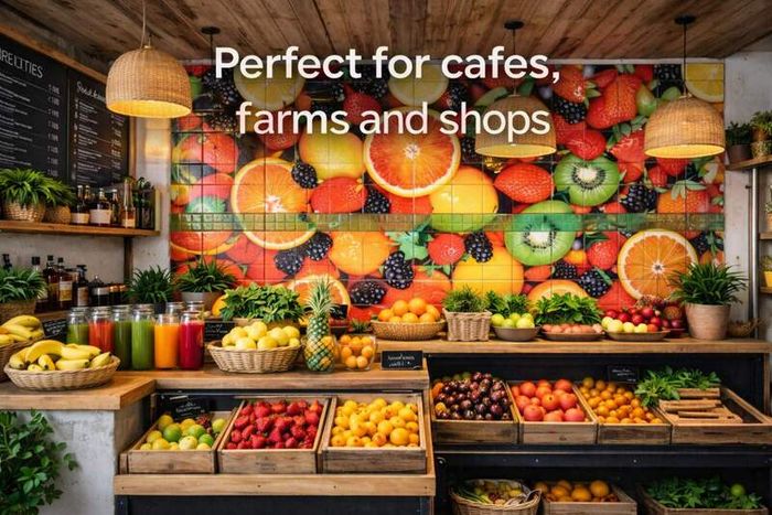 Decorative PVC Fruit Wall Panels 3 Pack (922x645)