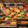 Decorative PVC Fruit Wall Panels 3 Pack (922x645) Image 3