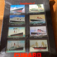 Cunard ship matches
