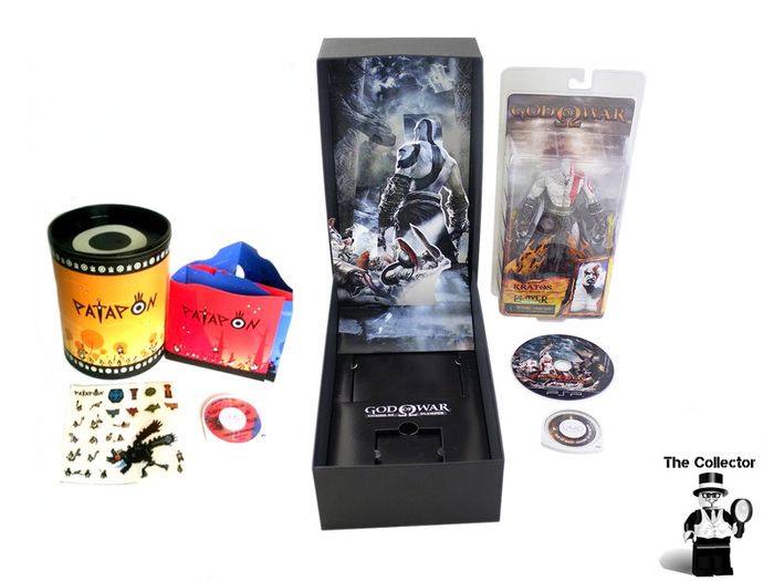 The God of War Chains of Olympus Press Kit PLUS Patapon Press Kit SUPER RARE This is one of the most sought after collectible Press Kits Sony has ever produced. Rare and hard to find fully complete, Esperino unboxes the Press Kit for the first God of War