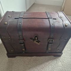 Old style chest - wedding card collection