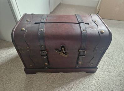 Old style chest - wedding card collection