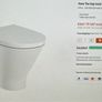 Roca Wall Hung Toilet Image 3