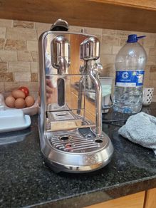 Nespresso coffee machine and pods