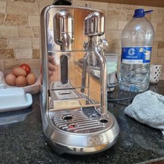 Nespresso coffee machine and pods
