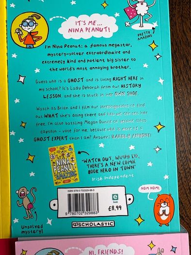Nina Peanut - 4 book series - brand new