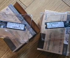 Two x Synology SNV3510-800G NVMe SSDs (800GB each).