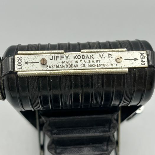 Jiffy Kodak Vp Vest Pocket Bakelite 127 Camera with Original Leather Case-SPARES