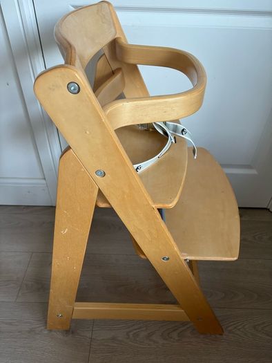 Roba wooden adjustable high chair kids toddler