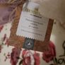 cream french knots heart shabby chic cushion Image 5