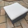 Rattan garden table with cushion Image 3