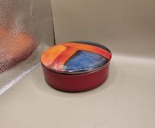 Poole Pottery Trinket or Powder Box.