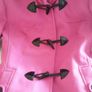 Pink Winter Jacket with Hood - Size 12 Image 3