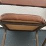 Metal & Leatherette Chairs Image 4