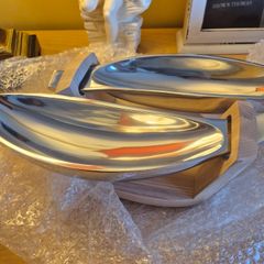 Vintage Dansk Torq Chip & Dip Set - NEW IN BOX, AV